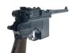 [A!CTION] モーゼルC96 モ式大型拳銃 木製グリップ・コーンハンマー・ブルーイング仕様  ダミーカートリッジモデルガン (未使用)