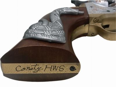 [東京マルイ] エアリボルバー プロ M1851 NAVY エアガン HWS 特別刻印入 ウェザリングカスタム (未使用)サブ画像へ10