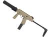[KWA] MP9 サブマシンガン ns2 SYSTEM ガスガン TAN B&Tタイプサプレッサーカスタム (中古)