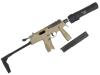 [KWA] MP9 サブマシンガン ns2 SYSTEM ガスガン TAN B&Tタイプサプレッサーカスタム (中古)