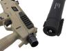 [KWA] MP9 サブマシンガン ns2 SYSTEM ガスガン TAN B&Tタイプサプレッサーカスタム (中古)