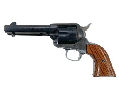 [HWS] コルト SAA.45 シビリアン HW モデルガン 木目調プラグリップ パッケージ違い (中古)サブ画像へ1