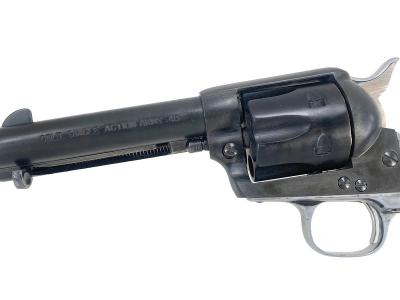 [HWS] コルト SAA.45 シビリアン HW モデルガン 木目調プラグリップ パッケージ違い (中古)サブ画像へ3