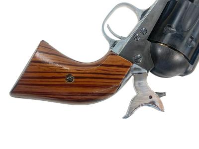 [HWS] コルト SAA.45 シビリアン HW モデルガン 木目調プラグリップ パッケージ違い (中古)サブ画像へ5