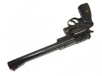 [マルシン] 【新仕様】 スーパーレッドホーク9.5インチ ディープブラックABS 8mmリアルXカートリッジ (未使用)