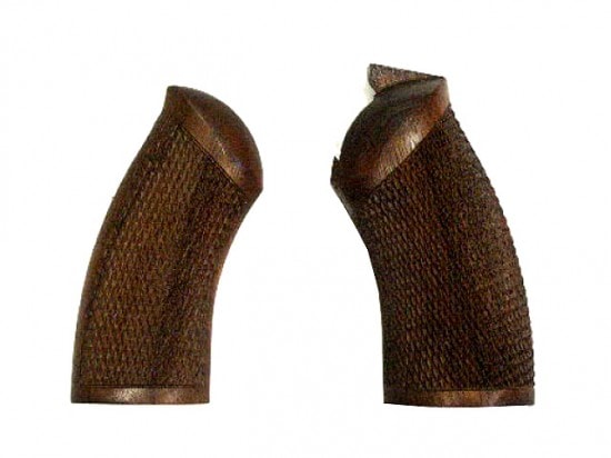 [CAW] HWS二十六年式拳銃 チェッカー ウォールナットグリップ (中古)