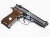 [マルシン] ベレッタM92F 9mm Semiautomatic Pistol/ダミーカートモデル メッキ加工 木製グリップ装備 (中古)