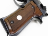 [マルシン] ベレッタM92F 9mm Semiautomatic Pistol/ダミーカートモデル メッキ加工 木製グリップ装備 (中古)