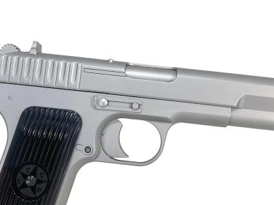 [ハドソン] トカレフ TT-33 ブラックABS タイプB シルバー塗装 セフティ/マガジン欠品 (訳あり)サブ画像へ4
