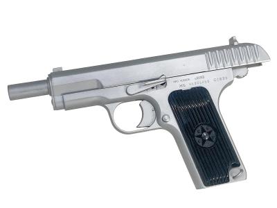 [ハドソン] トカレフ TT-33 ブラックABS タイプB シルバー塗装 セフティ/マガジン欠品 (訳あり)サブ画像へ6
