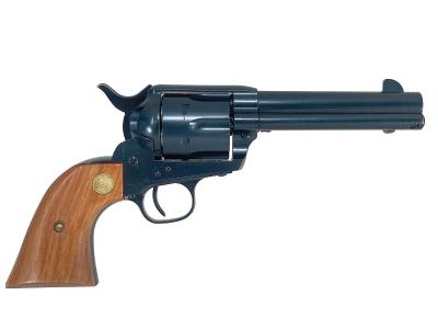 [タナカ] コルト SAA D.C シビリアン 4インチHW ペガサスガスガン ブルーイング 木製グリップカスタム (中古)サブ画像へ2