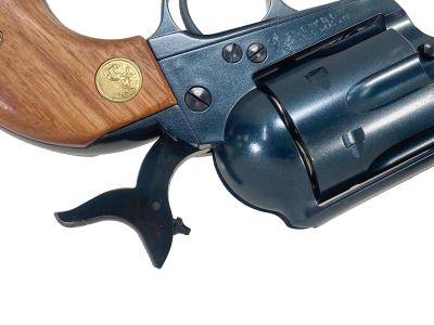 [タナカ] コルト SAA D.C シビリアン 4インチHW ペガサスガスガン ブルーイング 木製グリップカスタム (中古)サブ画像へ4