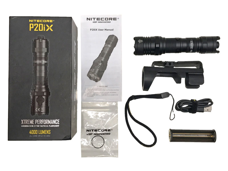 NITECORE P20iX フラッシュライト 実物 ミリタリー 美品 NITECORE P20iX フラッシュライト 実物 ミリタリー 美品