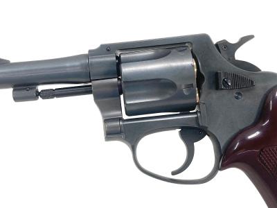 [マルシン] ポリスリボルバー 3インチ 77ミリ銃身 エクセレントHW プラグリップ仕様 Xカートリッジ 6mmBB ガスリボルバー (中古)サブ画像へ3
