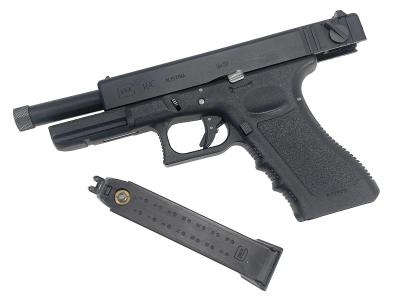 [KSC] グロック18C レイルドフレーム フル/セミオート ガスブローバック バレル/刻印カスタム (中古)サブ画像へ6
