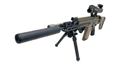 WE] FN HARSTAL SCAR-H オープンボルト ガスブローバック TAN マーク