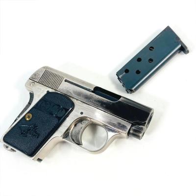 [コクサイ] コルト ポケット.25オート ブローバックモデルガン メタルフィニッシュ メッキ剥がれ大 (訳あり)サブ画像へ3