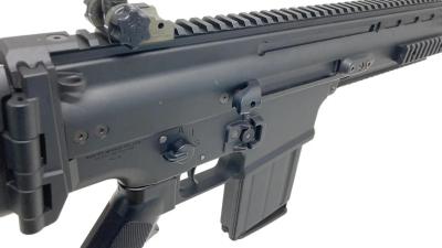 [東京マルイ] SCAR-H ブラック 次世代電動ガン サイレンサー・ソフトガンケース付 (中古)サブ画像へ4