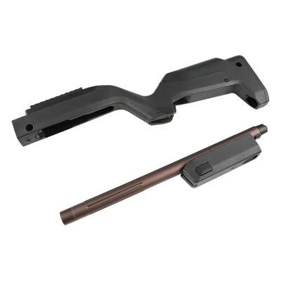 [Ace1Arms] MAGPUL X-22タイプ バックパッカーストックキット (KJ KC02対応) ブロンズフルートバレル BK (新品予約受付中! 特典あり)サブ画像へ1