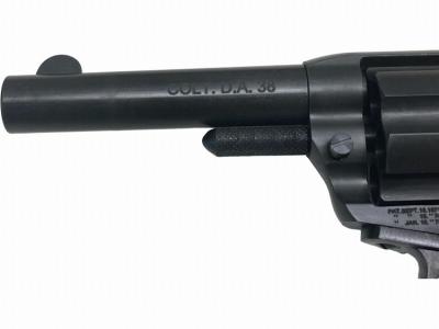 [HWS] コルト ライトニング・M1877 シェリフス 3.5インチ HW レザーアートケイン スタッグホーンタイプグリップカスタム 発火モデルガン (未発火)サブ画像へ3