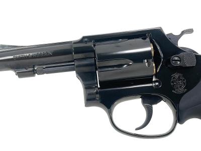 [マルシン] S&W M36 チーフスペシャル 6mmXカートリッジ WディープブラックABS 3インチ プラグリップ仕様 (中古)サブ画像へ3
