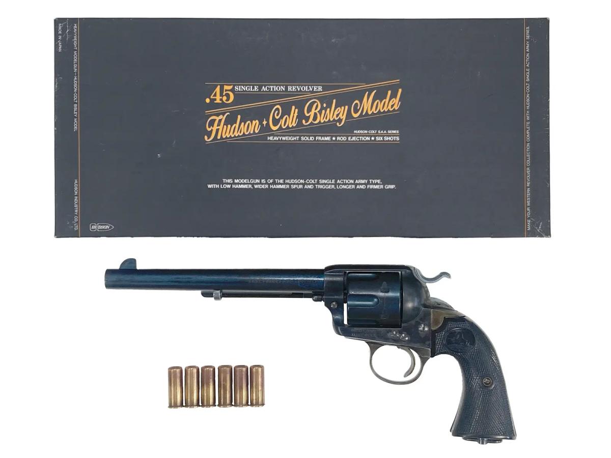 [ハドソン] コルト SAA ビズリー 7-1/2インチ キャバルリー 発火モデルガン ブルーイング (中古)