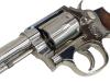 [タナカ] S&W M10 ミリタリー&ポリス 4インチ ニッケルフィニッシュ Version3 (中古)