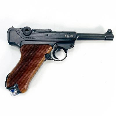 [MGC] ルガーP08 4インチ ABS ブローバック CP-HW ホワイト刻印 塗装・木製グリップ 発火モデルガン (中古)サブ画像へ1
