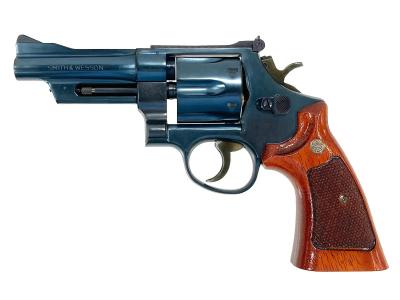 [タナカ] S&W M27 “The .357 Magnum” 4インチ レジスタードマグナム HW ブルーイング仕上カスタム (未発火)サブ画像へ1