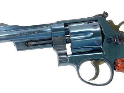 [タナカ] S&W M27 “The .357 Magnum” 4インチ レジスタードマグナム HW ブルーイング仕上カスタム (未発火)サブ画像へ3