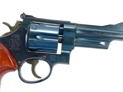 [タナカ] S&W M27 “The .357 Magnum” 4インチ レジスタードマグナム HW ブルーイング仕上カスタム (未発火)サブ画像へ4