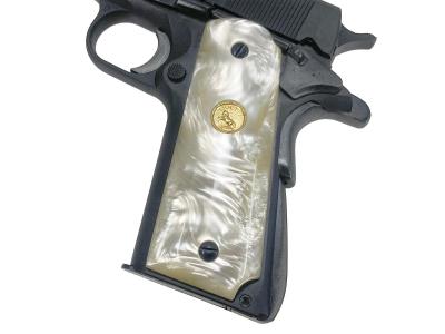 [MGC] M1911 ガバメント HW 発火モデルガン AJAXパールグリップカスタム (中古)サブ画像へ4