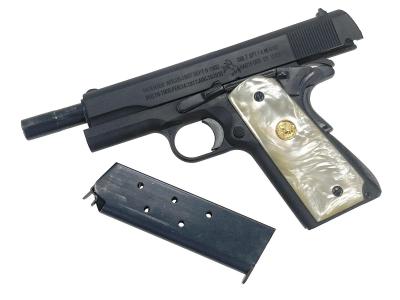 [MGC] M1911 ガバメント HW 発火モデルガン AJAXパールグリップカスタム (中古)サブ画像へ6