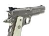 [MGC] コルト ゴールドカップナショナルマッチモデル サテンシルバー サイドファイヤー 発火モデルガン GM4 MG-BLK グリップカスタム (未発火)