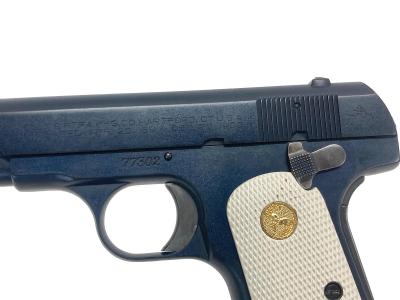 [MGC] コルト .32 オートマチック HW CPカートリッジ 発火モデルガン トリガーバー不良 ブルーイング/グリップ塗装カスタム (ジャンク)サブ画像へ3