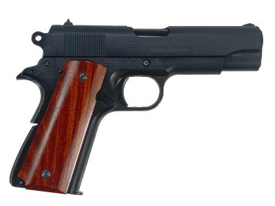 [マルシン] コルト コンバットコマンダー ブラックHW スムース木製グリップカスタム (中古)サブ画像へ2