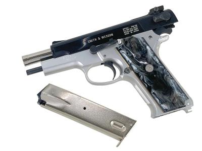 [MGC] S&W M59 フレームシルバー 発火モデルガンセミオート不良 サイト/グリップカスタム (訳あり)サブ画像へ7
