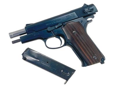 [MGC] S&W M59 ABS 発火モデルガン 塗装/グリップカスタム カート3発欠品 (中古)サブ画像へ7