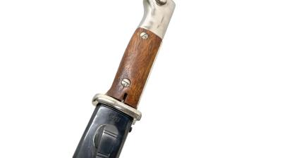 [WINDLASS] モーゼル kar98k銃剣 皮剣差付 シルバー (中古)サブ画像へ4