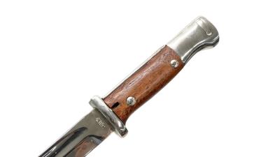 [WINDLASS] モーゼル kar98k銃剣 皮剣差付 シルバー (中古)サブ画像へ8
