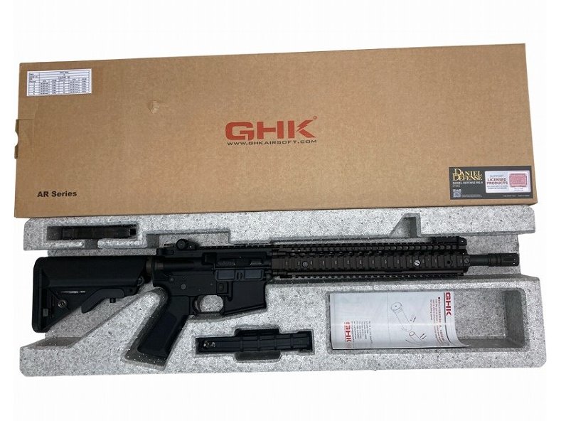 [GHK] Daniel Defense M4 RIS II ガスブローバック (訳あり)