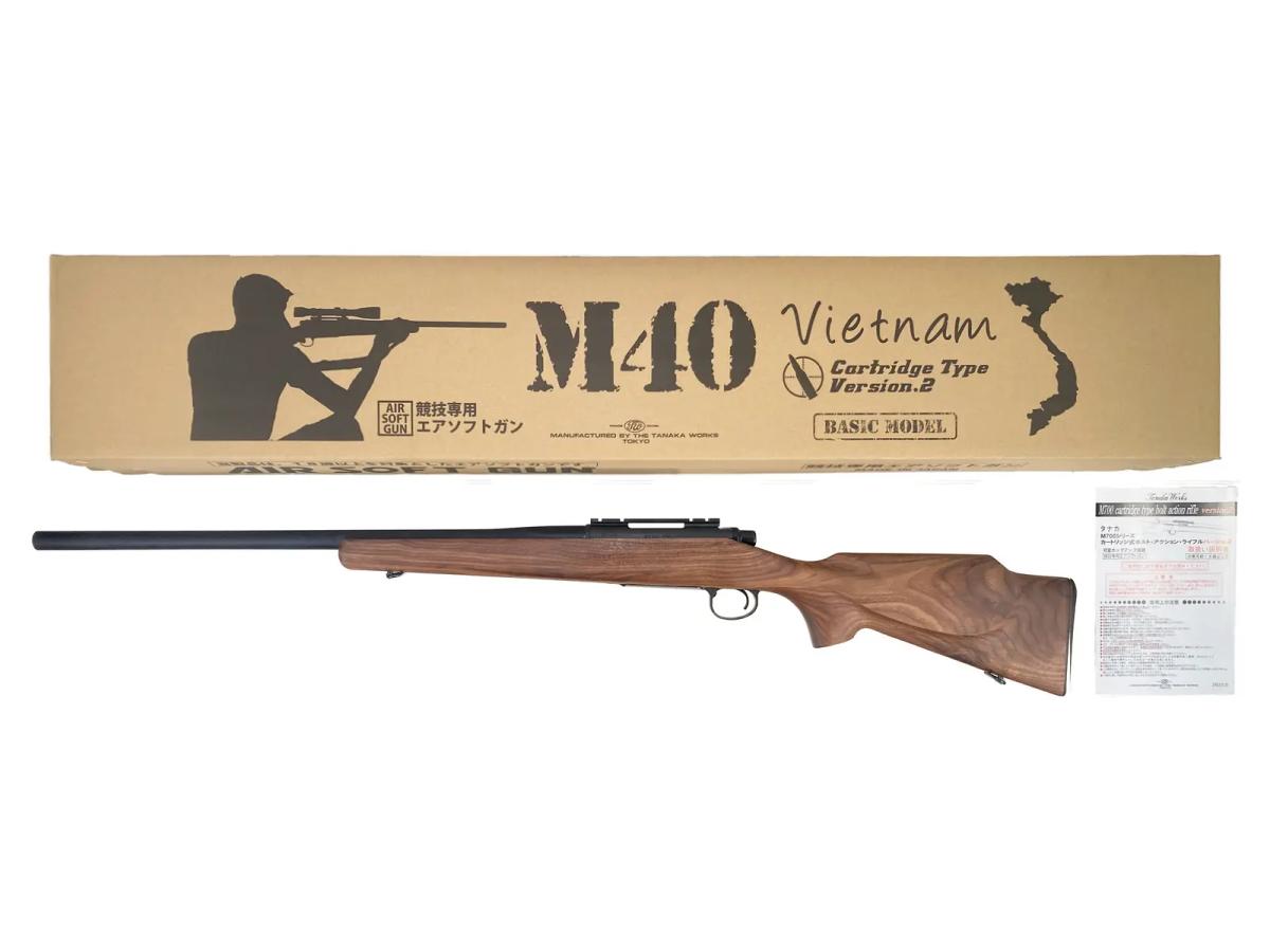 [タナカ] M40 ベトナム ベーシック モデル カートリッジタイプ ver.2 ガスガン 26/07以降ロット (新品)