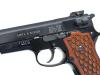 [MGC] S&W M59 ABS 発火モデルガン ホワイト入り 木製グリップカスタム (中古)