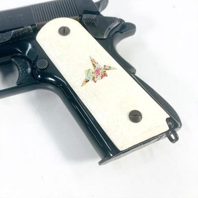 [MGC] コルトガバメント GM2 オープン リムファイヤ 折鶴グリップカスタム モデルガン (中古)サブ画像へ3