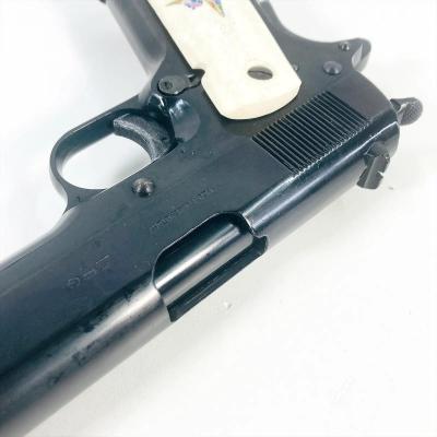 [MGC] コルトガバメント GM2 オープン リムファイヤ 折鶴グリップカスタム モデルガン (中古)サブ画像へ6