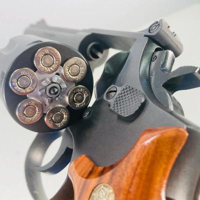 [コクサイ] S&W M586 .357マグナム 6インチ HW 発火モデルガン No.95 マット塗装＆S&W純正ゴンカロ・アルベスグリップカスタム (中古)サブ画像へ9