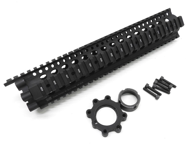 [MADBULL] ダニエルディフェンス 7.62 Lite Rail 12inch ハンドガード BK (中古)