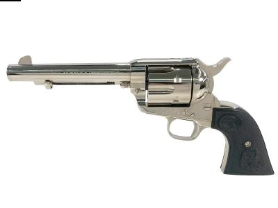 [タナカ] コルト SAA.45 D.C 5-1/2インチ アーティラリー ニッケルフィニッシュ (中古)サブ画像へ1