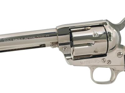 [タナカ] コルト SAA.45 D.C 5-1/2インチ アーティラリー ニッケルフィニッシュ (中古)サブ画像へ3