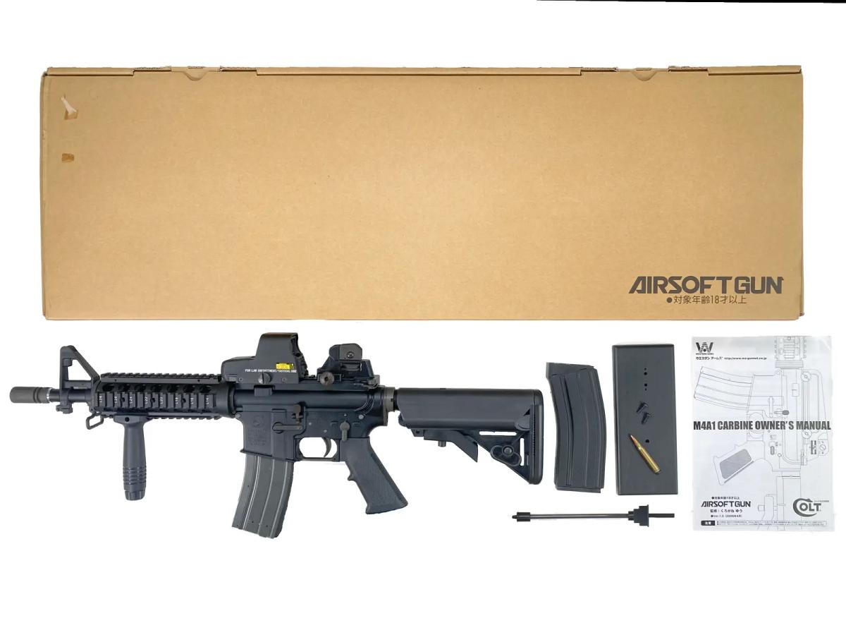 [WA] M4A1 フルメタルカスタム Mk18mod0 ver.2014 5周年記念モデル ガスブローバック (中古)